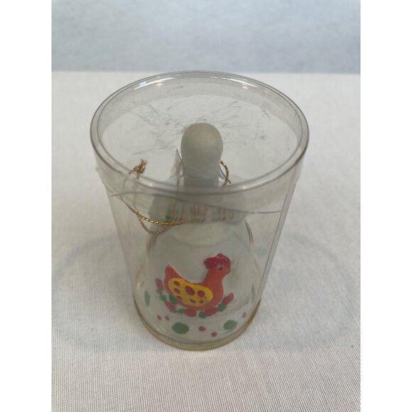 JC Penney Twelve Days Of Christmas Three French Hens Ornament Bell - Picture 8 of 8